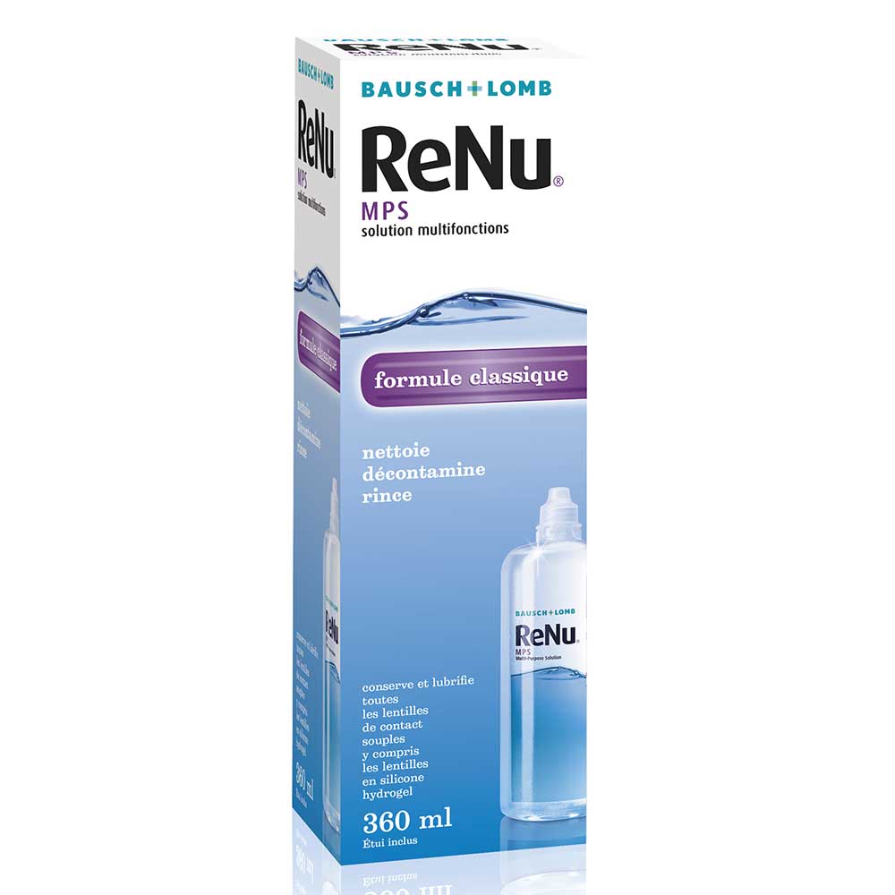 Bausch&Lomb Renu Mps Solution Multifonctions Formule Classique 360ml