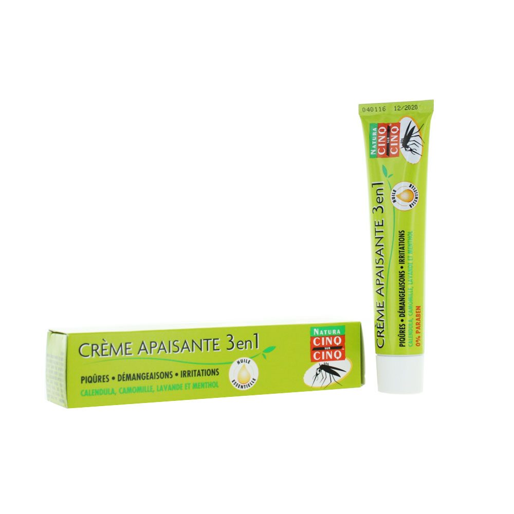Cinq Sur Cinq Natura Creme Apaisante 3En1 Des 3 Ans 40g