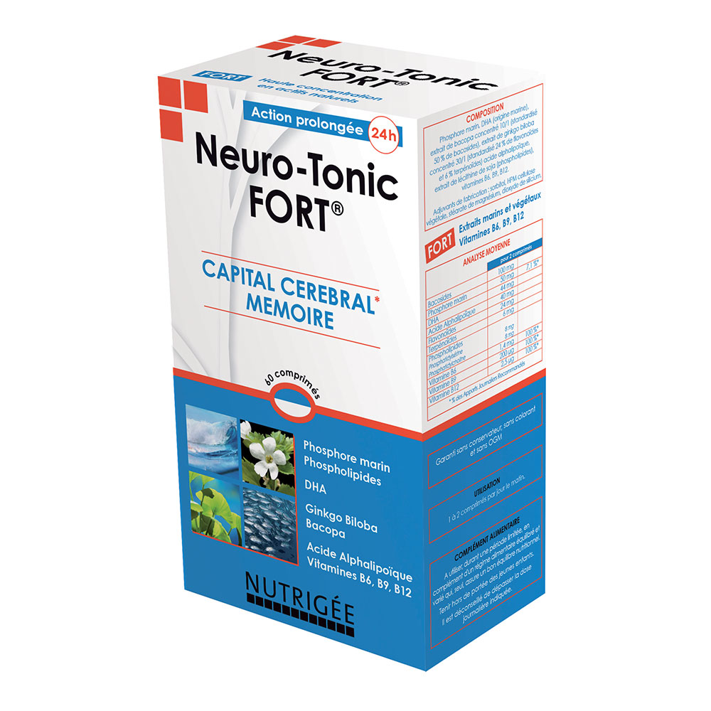 Nutrigée Neuro-tonic Fort 60 Comprimés