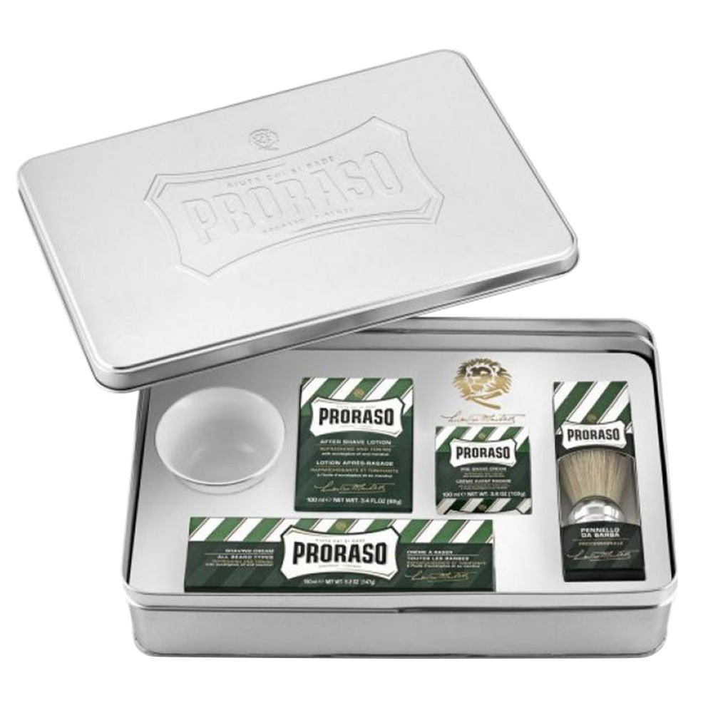 Proraso Coffret Complet Refresh Boite Metal