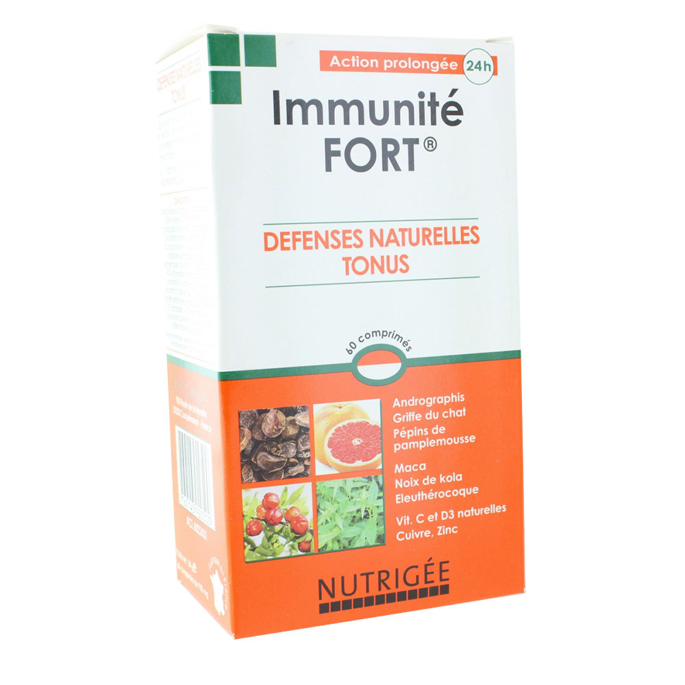 Nutrigée Immunite Fort 60 Comprimés