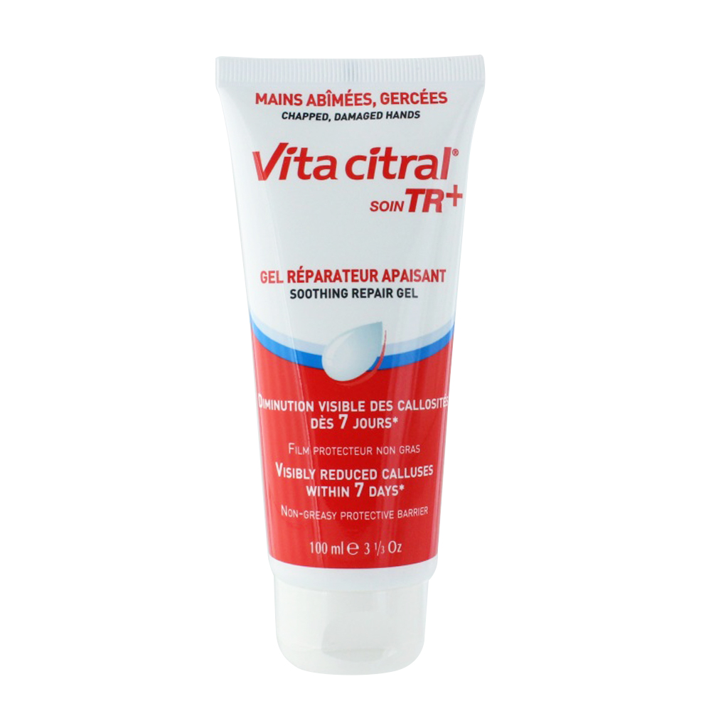 Vita Citral Soin Tr+ Gel Reparateur Apaisant Mains Abimees Gercees 100ml