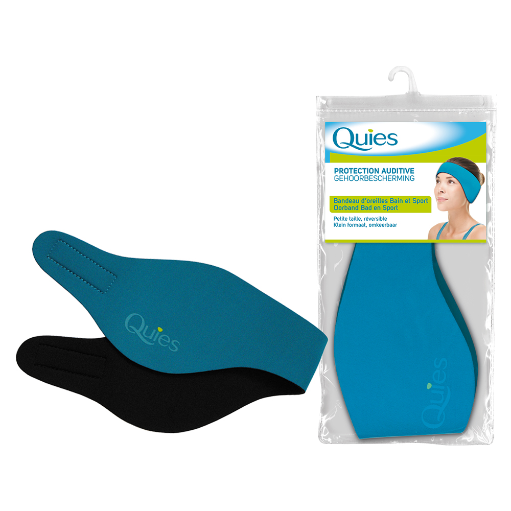 Quies Bandeau D'oreilles Bain Et Sport Petite Taille