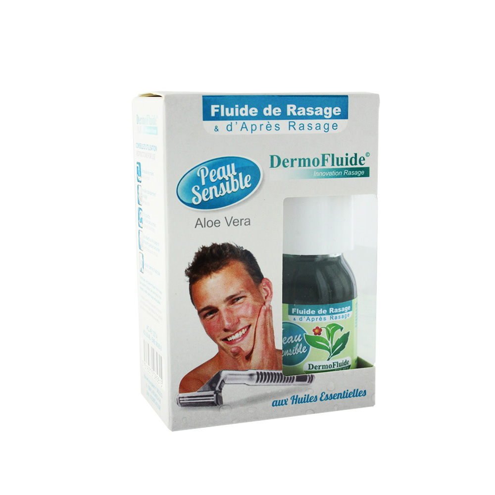 Dermo Fluide Dermofluide Fluide De Rasage Et Apres-rasage A L'aloe Vera Peaux Sensibles 30ml