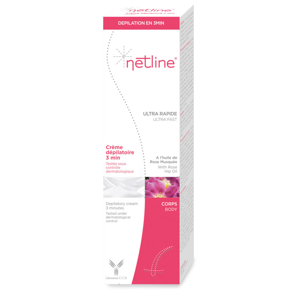 Netline Creme Depilatoire Corps 3 Minutes 150ml