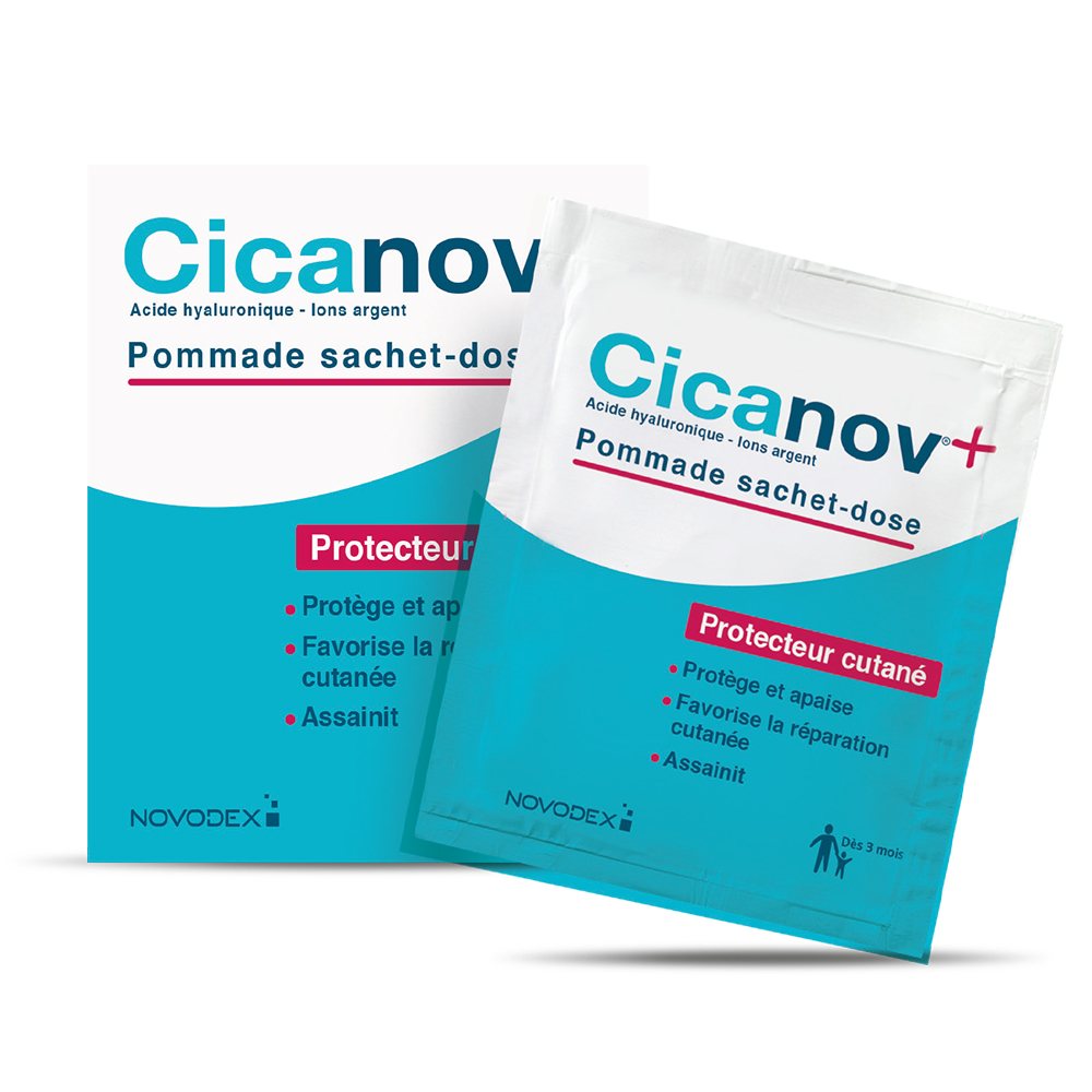 Novodex CICANOV+ POMMADE SACHET DOSE PROTECTEUR CUTANE x9 sachets