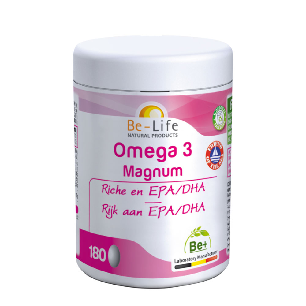 Be-Life Omega 3 Magnum 180 Capsules