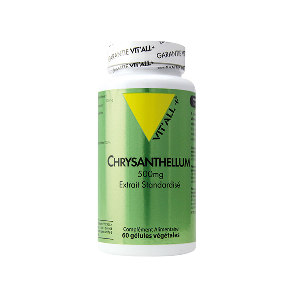 Chrysanthellum 500mg 60 Gélules Vit'All+