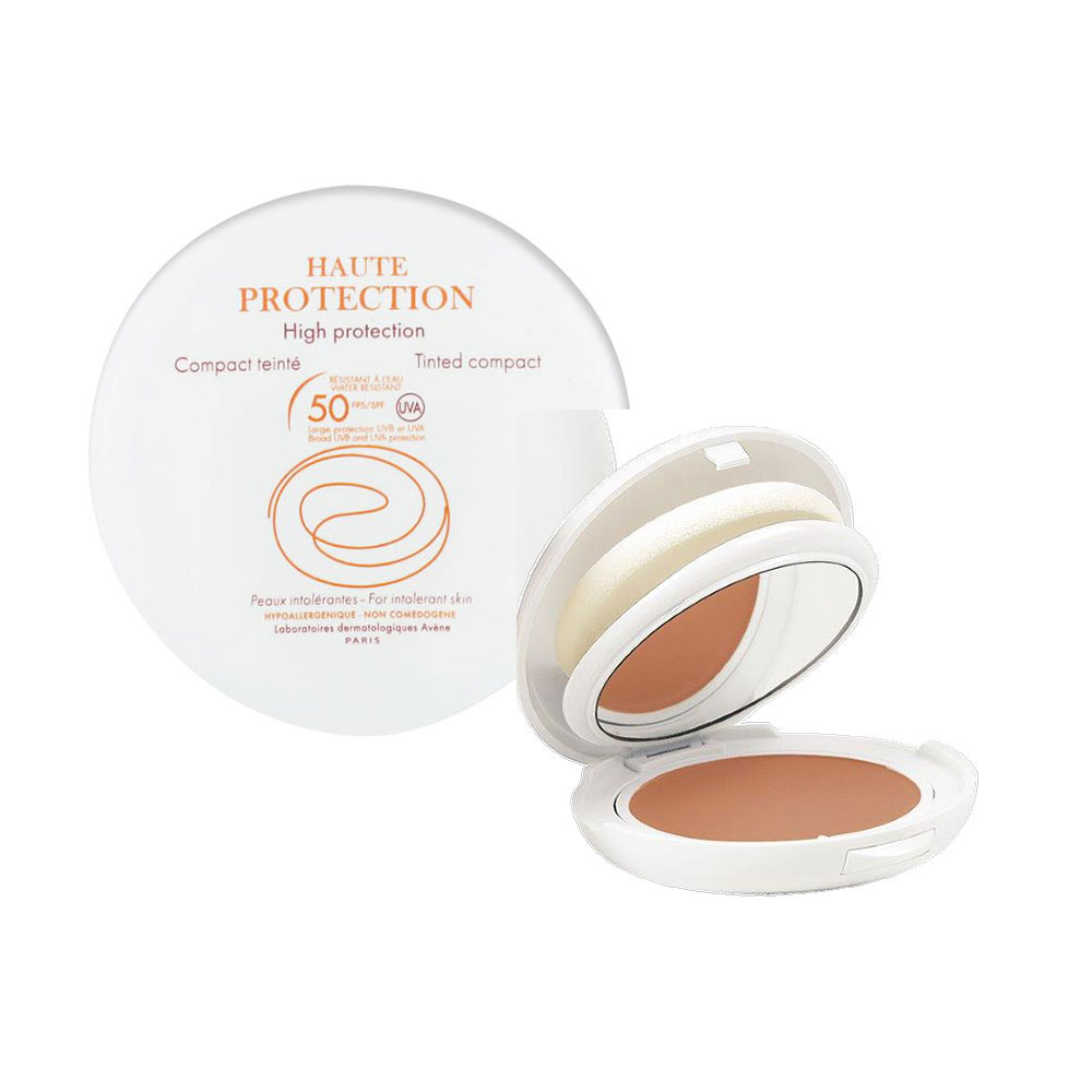 Avène Solaire Compact Teinte Dore Peaux Intolerantes Spf50 10g
