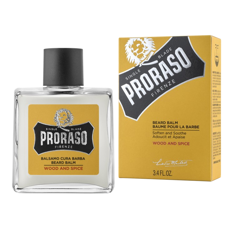 Proraso Baume Pour La Barbe Adoucit Et Apaise Wood and Spice 100 ml