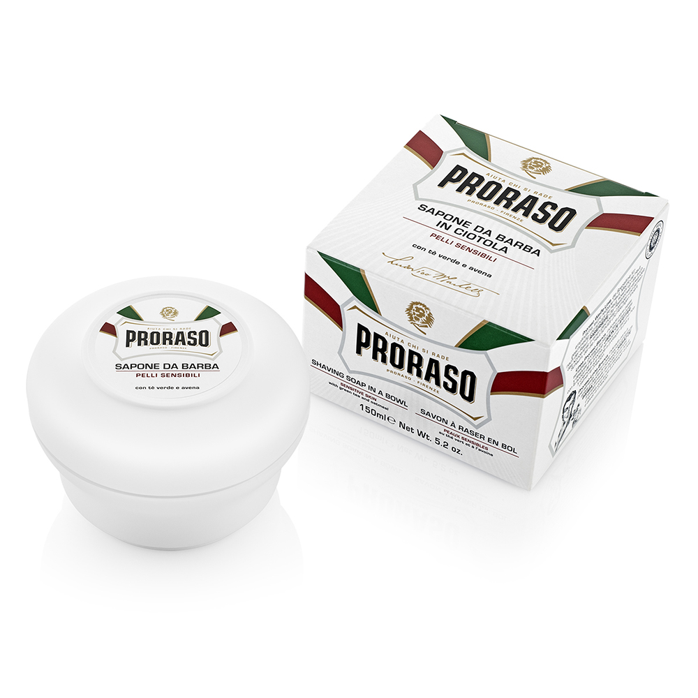 Proraso Savon A Raser Ligne Blanche Peaux Sensibles 150ml