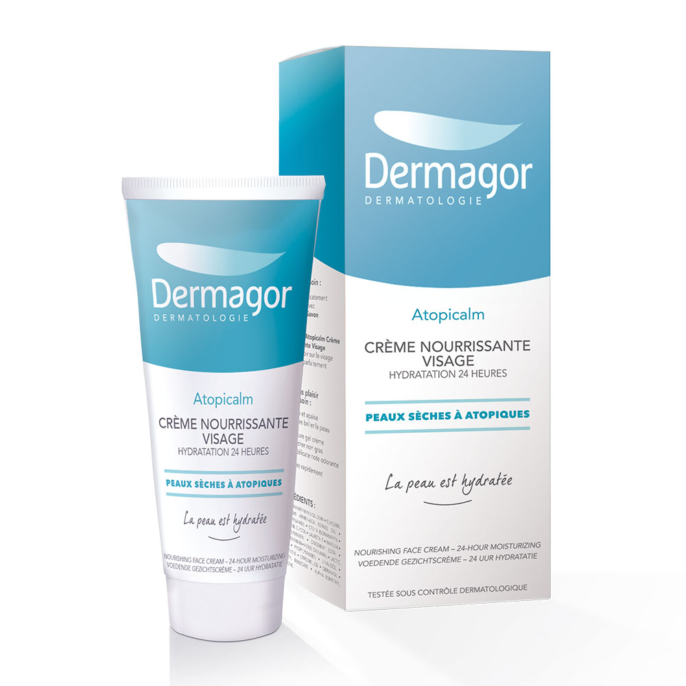 Dermagor Atopicalm Creme Nourissante Visage Peaux Seches A Atopiques 40ml