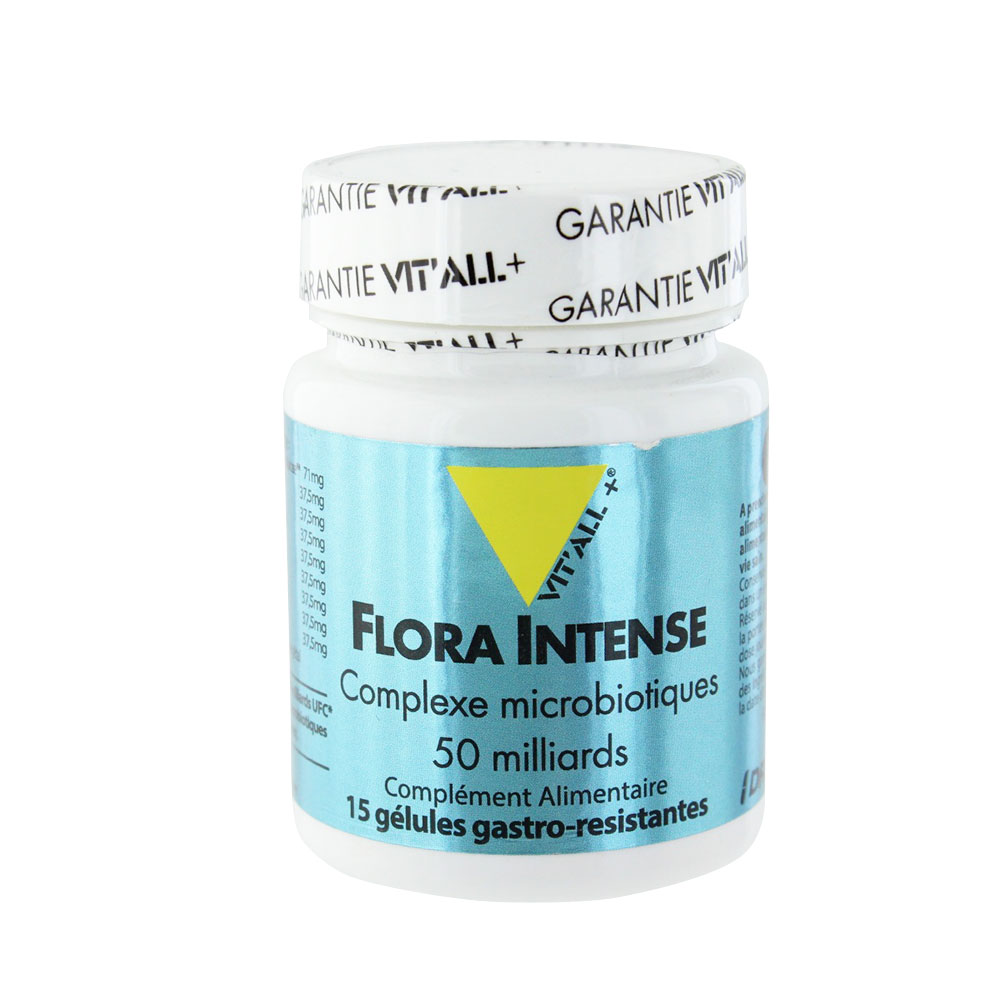 Vit'All+ Flora Intense 15 Gélules