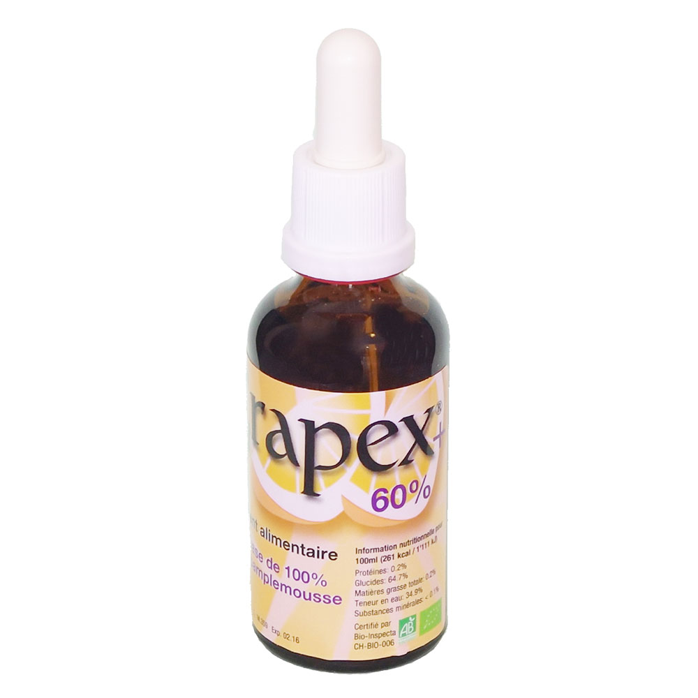 Biograpex Grapex 60% Bio Flacon Verre 100ml