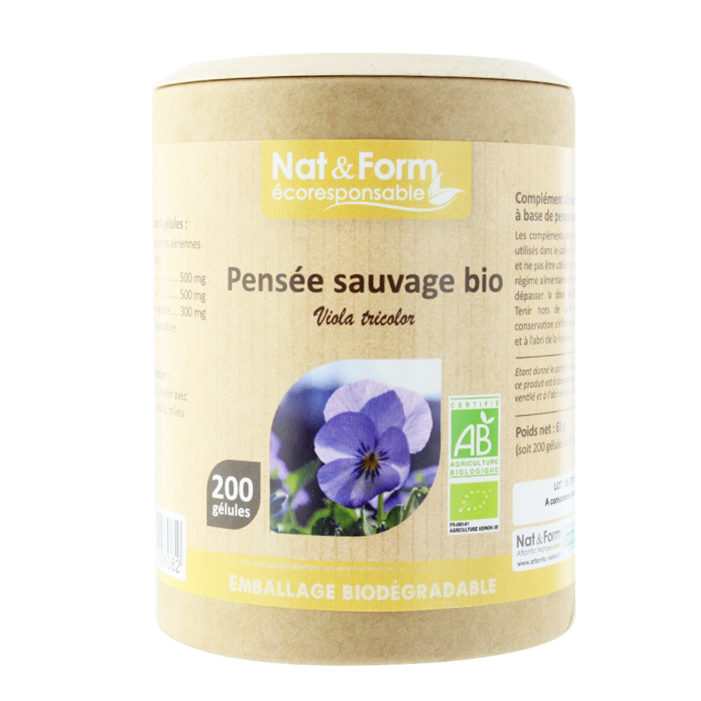 Nat&Form PENSEE SAUVAGE BIO 200 Gélules