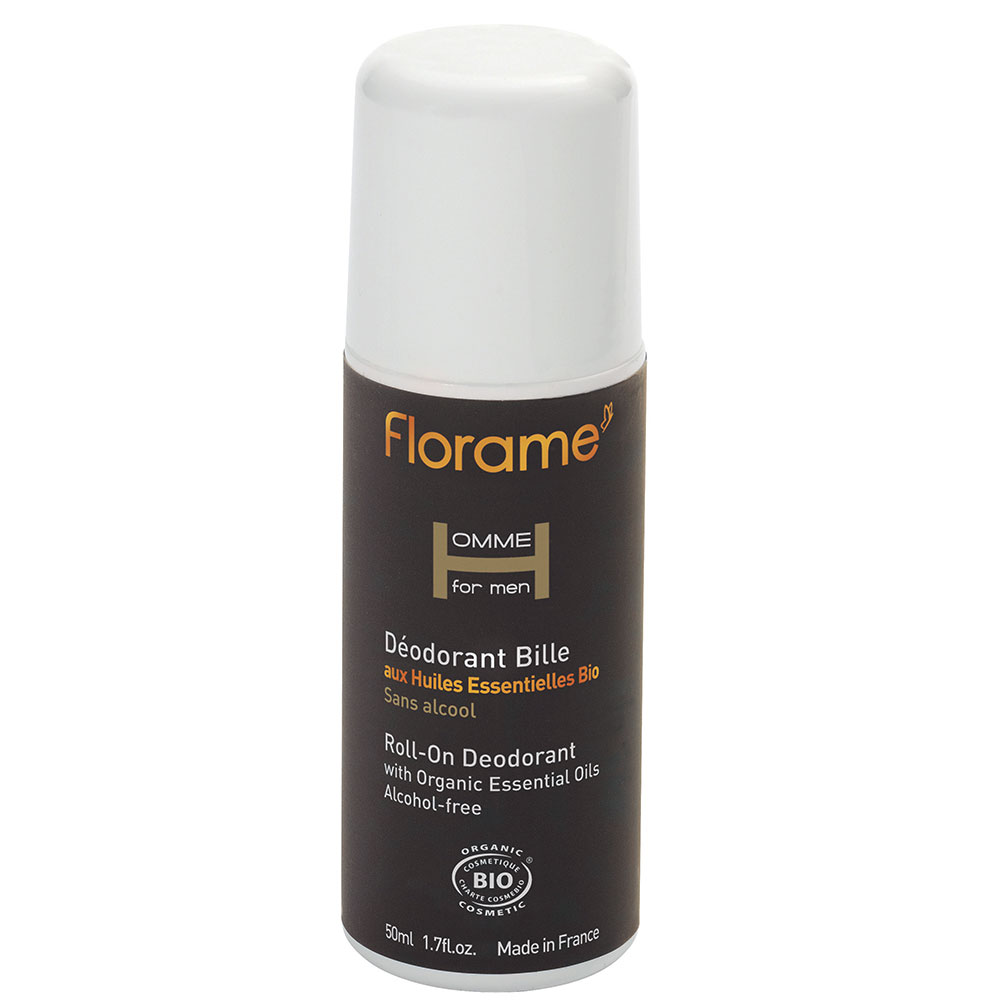 Florame Homme For Men Deodorant Bille Bio 50ml