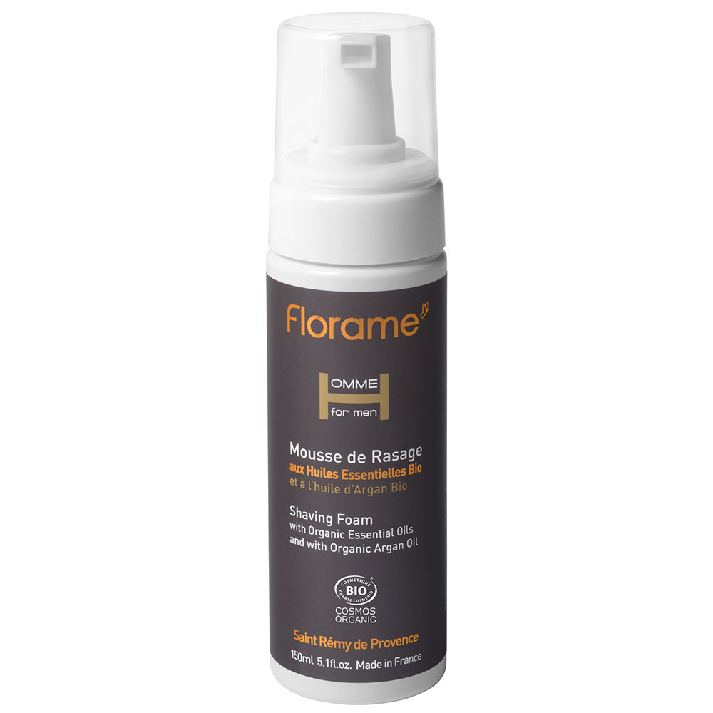 Florame Homme For Men Mousse De Rasage Bio 150ml