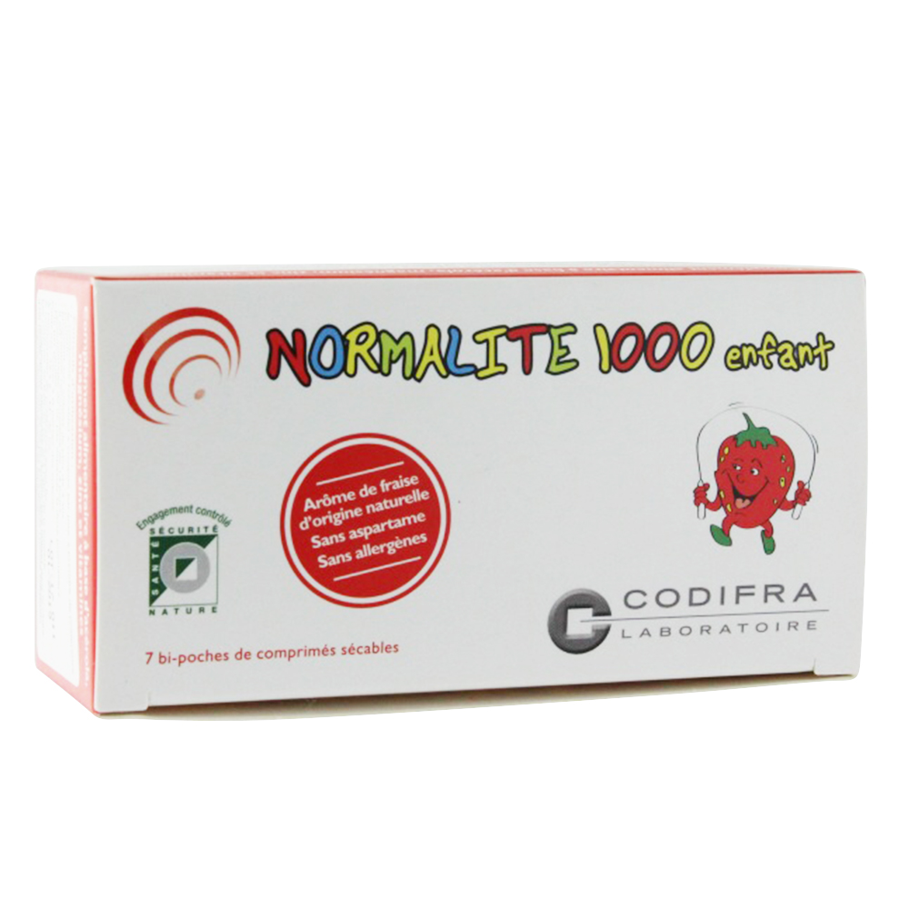 Codifra Normalite 1000 Enfant 14 Comprimes