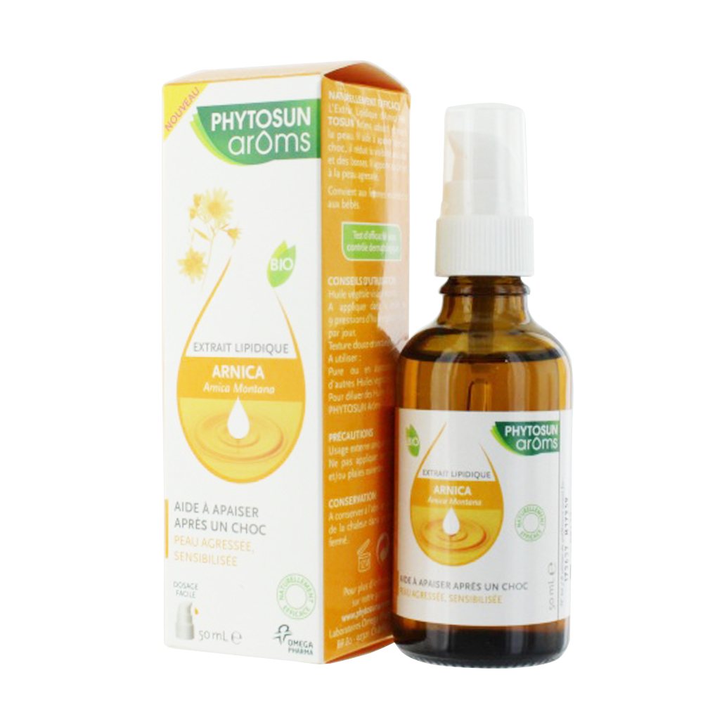 Phytosun Aroms Aroms Huile Vegetale Arnica Bio 50ml