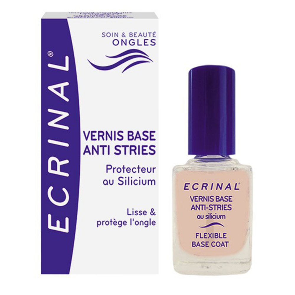 Ecrinal Vernis Base Anti Stries Protecteur Au Silicium 10ml