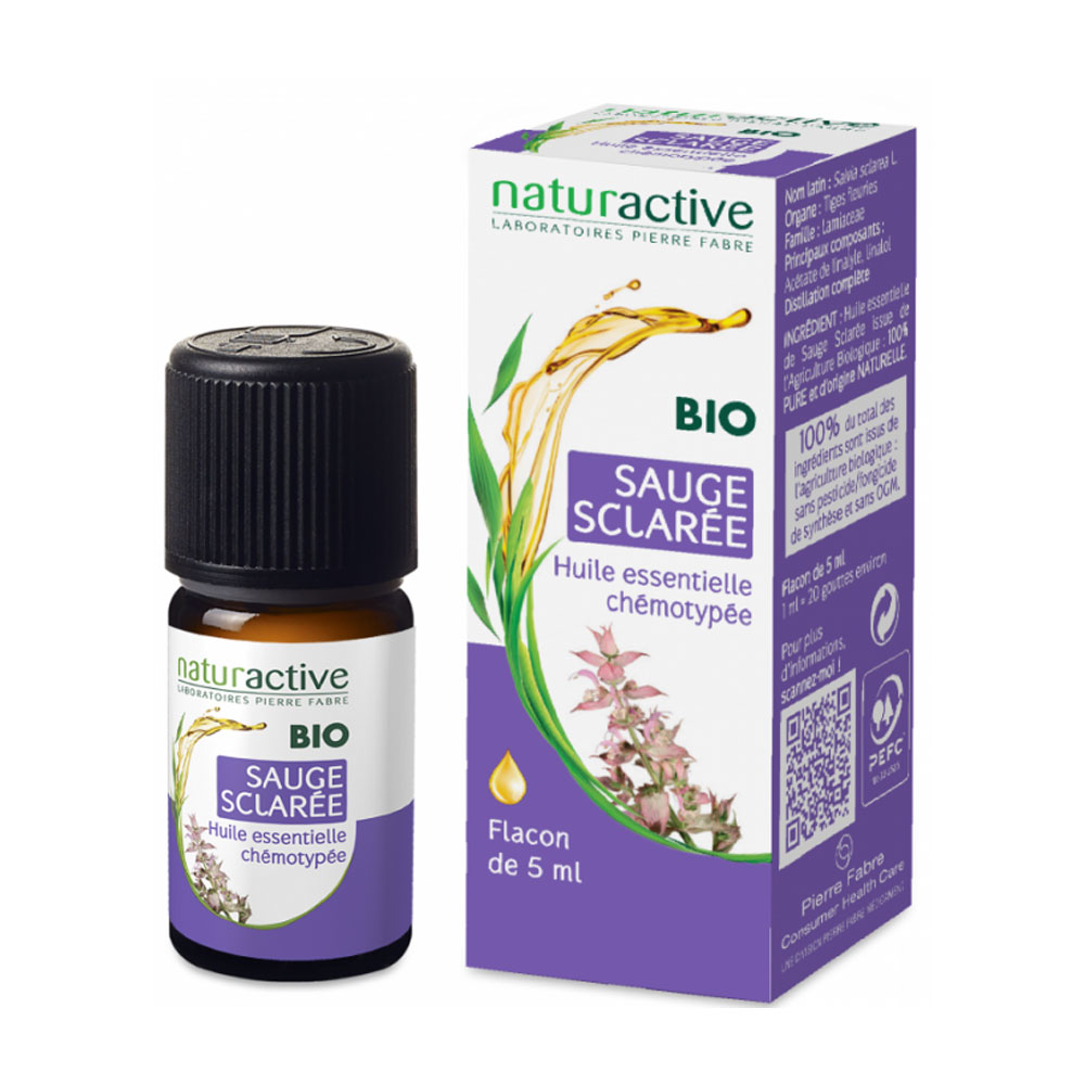 Naturactive Huile Essentielle Bio Sauge Sclaree 5ml