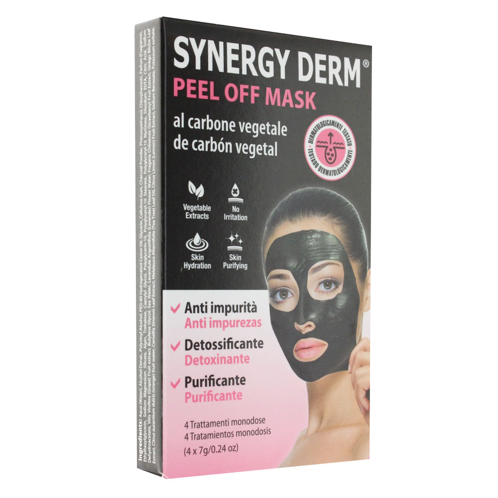 Incarose Peel Off Mask Charbon Visage 4x7g