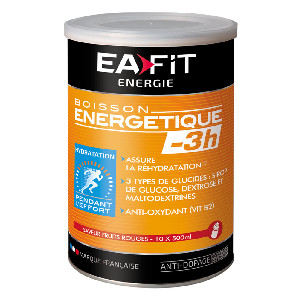 Eafit Boisson Energetique -3h pour préparer 10x500ml