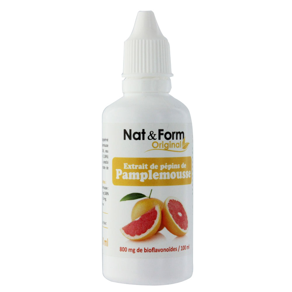 Nat&Form EXTRAIT DE PEPINS DE PAMPLEMOUSSE 50ml