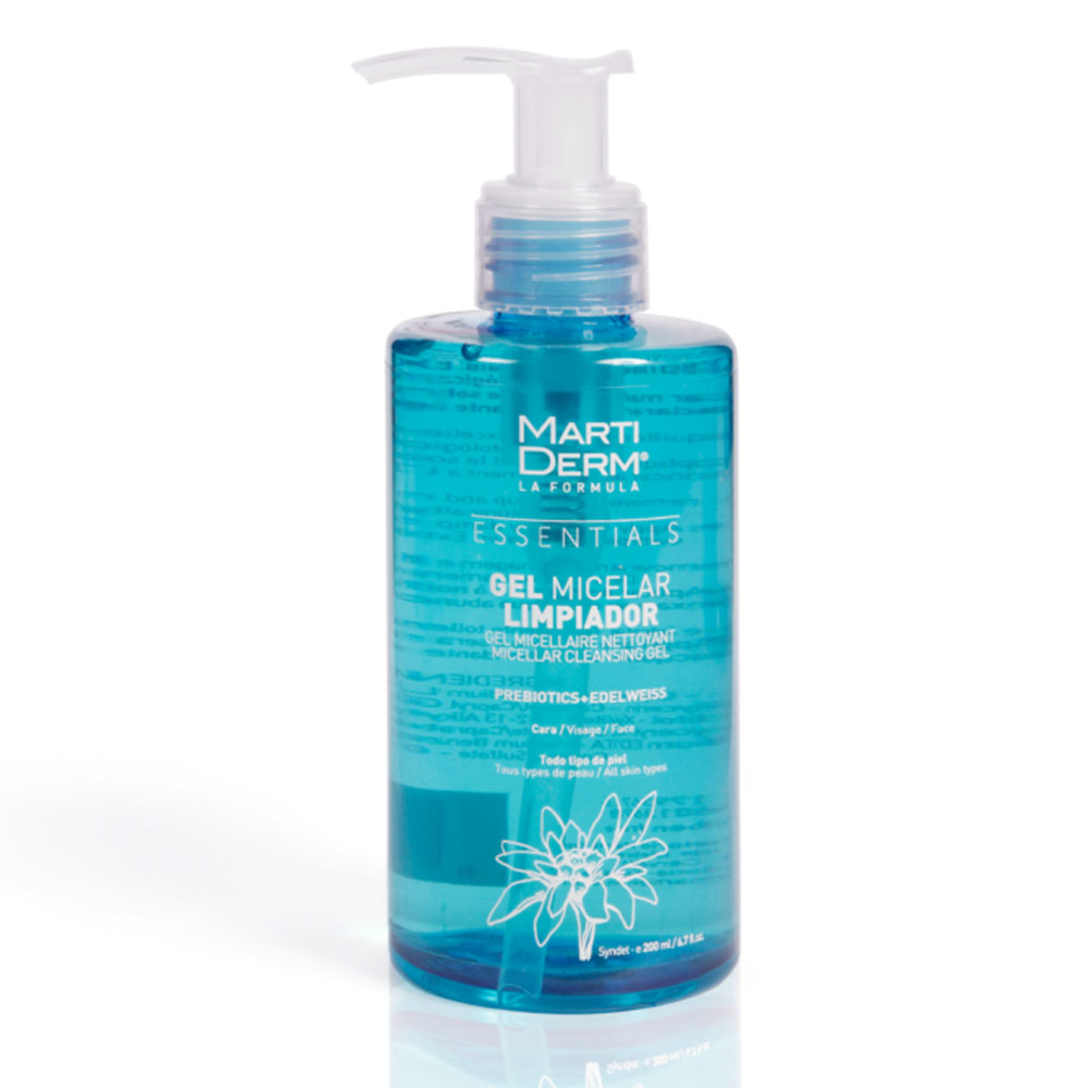 Gel Micellaire Nettoyant 200 ml Essentials Martiderm