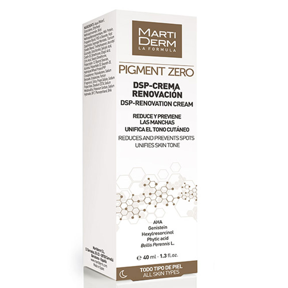 Dsp Crema Renovacion 40 ml Pigment Zero Martiderm