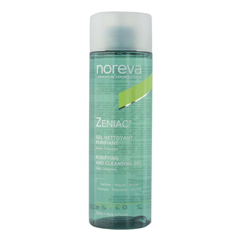 NOREVA ZENIAC GEL PURIFIANT HAUTE TOLERANCE PEAUX A PROBLEMES 200ML