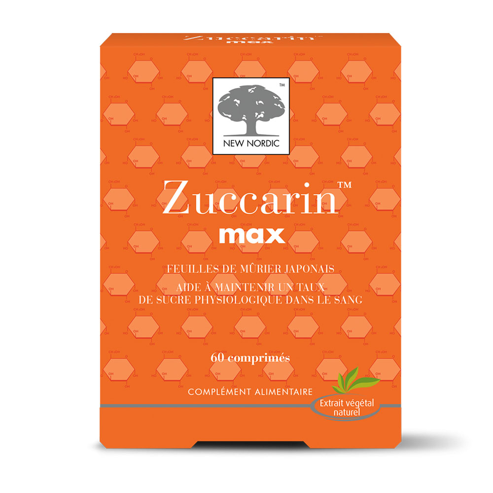 New Nordic Zuccarin Max 60 Comprimes