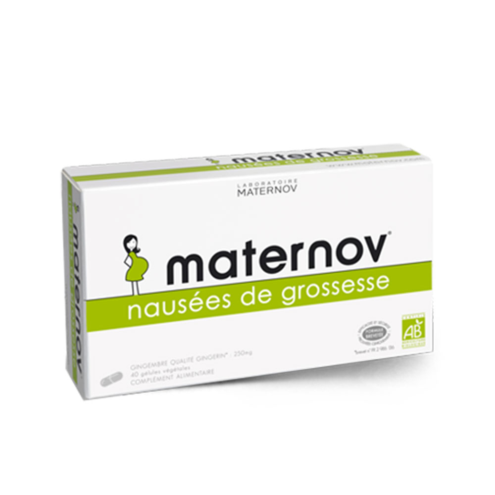 Maternov Nausees 40 Gelules Vegetales