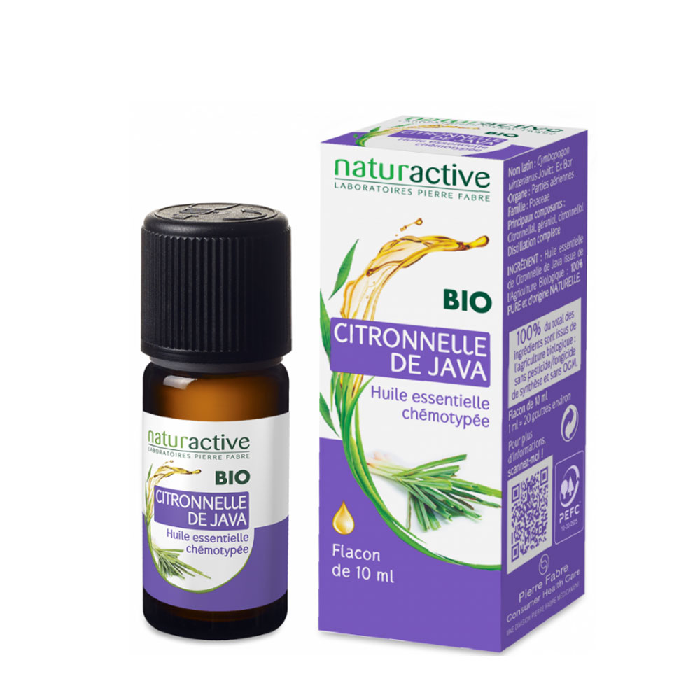 Naturactive Huile Essentielle Bio Citronnelle De Java 10 ml