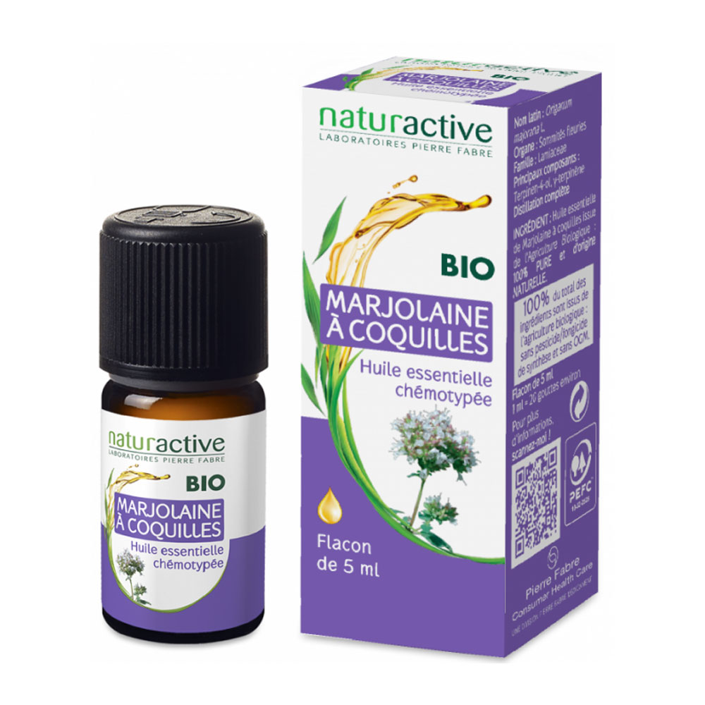 Naturactive Huile Essentielle Bio Marjolaine A Coquilles 5 ml