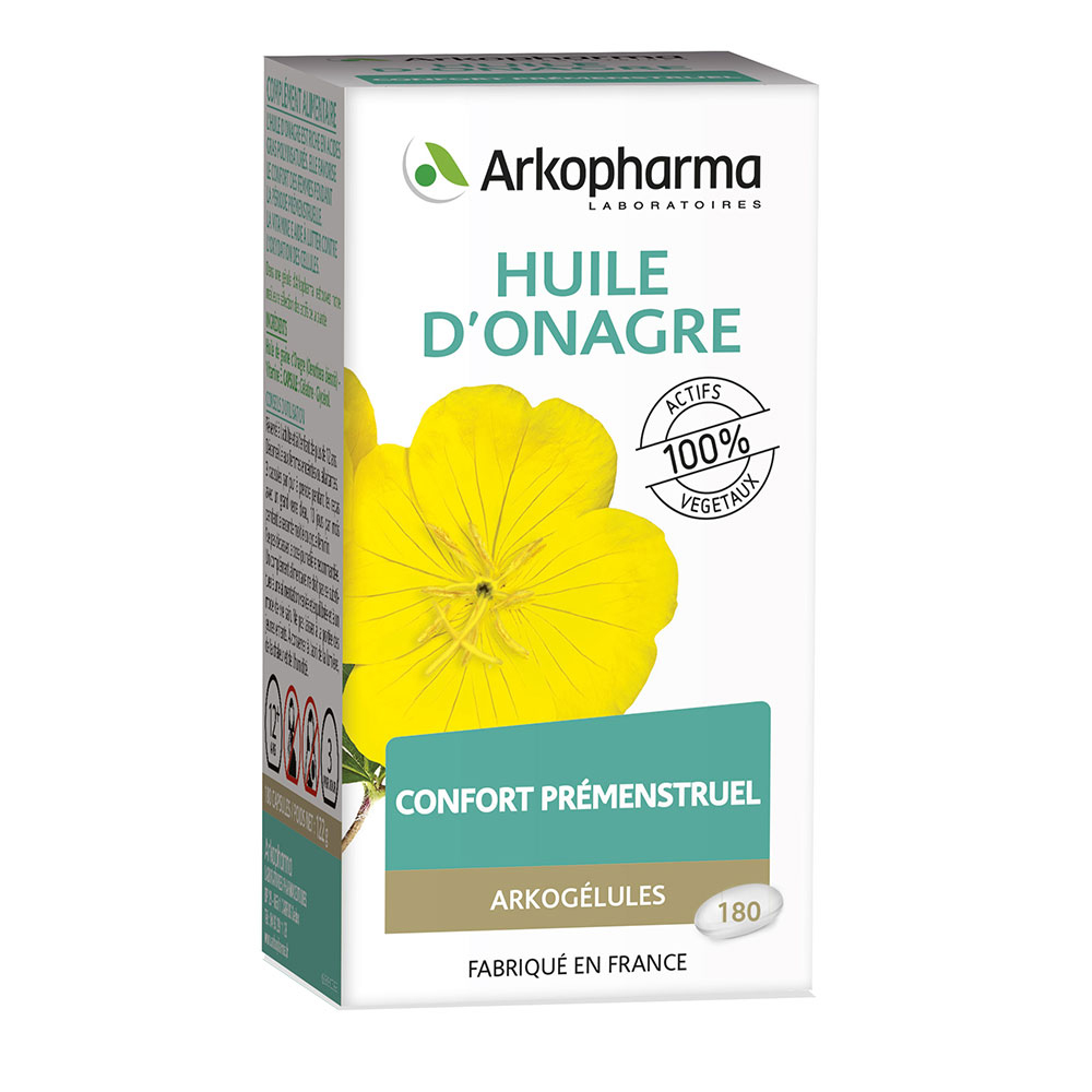 Arkopharma Arkogélules Huile D'onagre 180 gélules