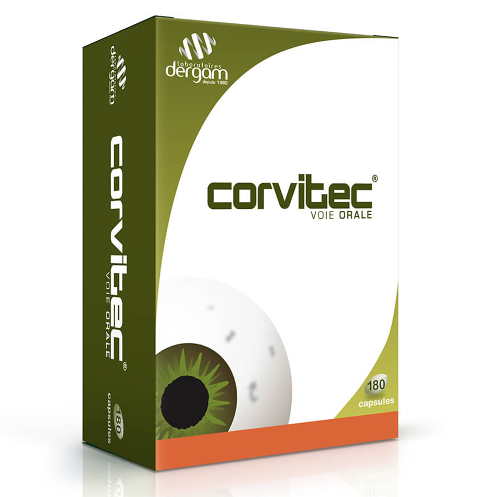 Dergam Corvitec Confort Visuel 180 Capsules