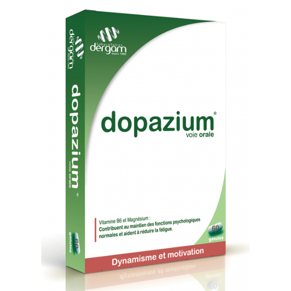 Dergam Dopazium Dynamisme Et Motivation 60 Gelules
