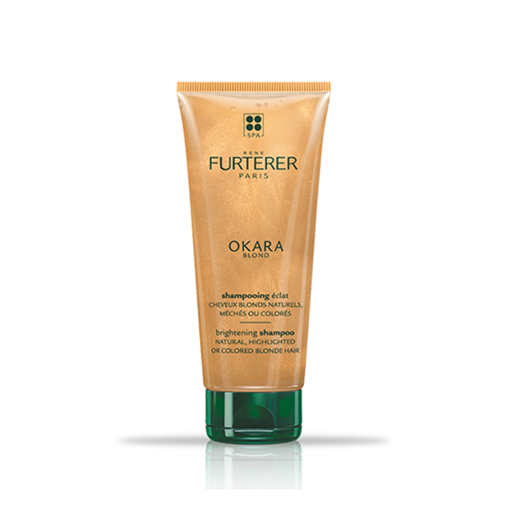 René Furterer Okara Blond Shampooing Eclat Cheveux Blonds Naturels Meches Ou Colores 200ml