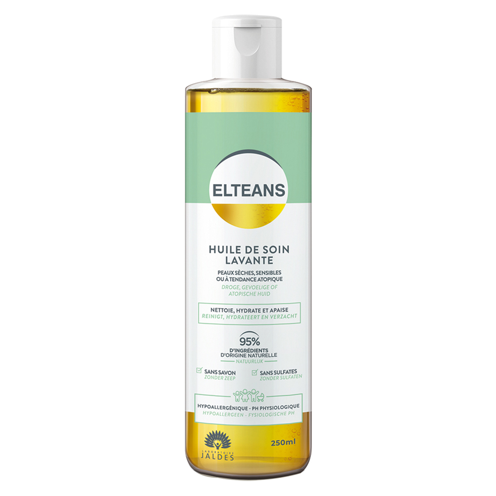 Jaldes Elteans Huile De Soin Lavante Peaux Seches Sensibles Ou A Tendance Atopique 250ml