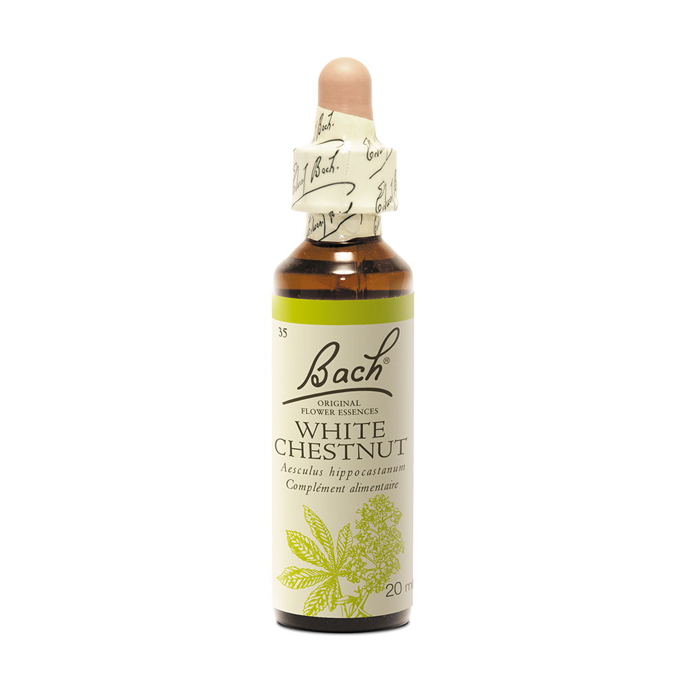 Fleurs de Bach Original N°35 White Chestnut Marronnier Blanc 20ml