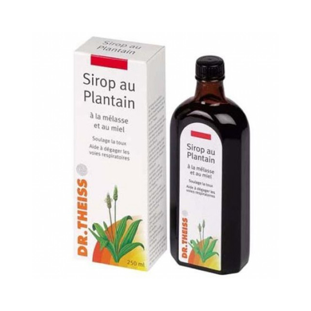 Dr. Theiss Naturwaren SIROP AU PLANTAIN JOUR 250ml