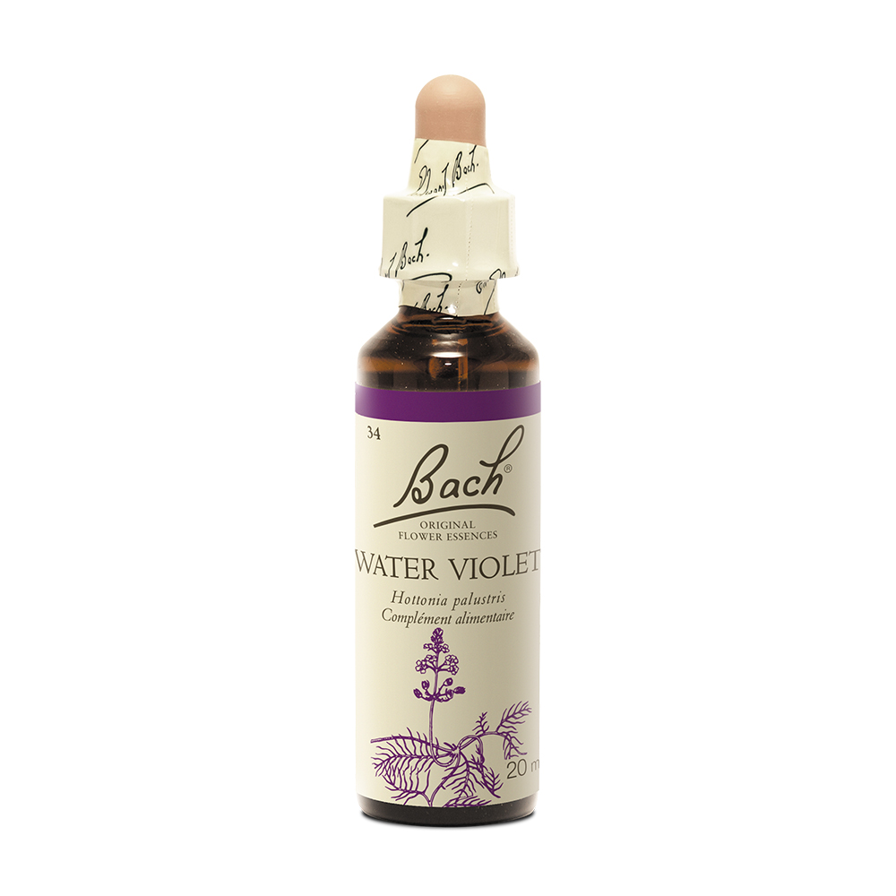 Fleurs de Bach Original N°34 Water Violet Violette d'Eau 20ml
