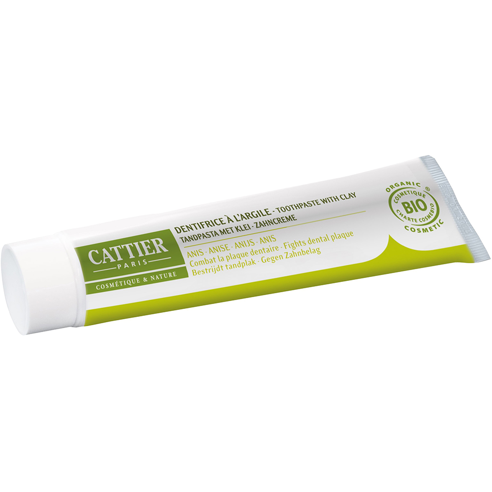 Cattier Dentifrice Dentargile A L'huile Essentielle D'anis Bio 75ml