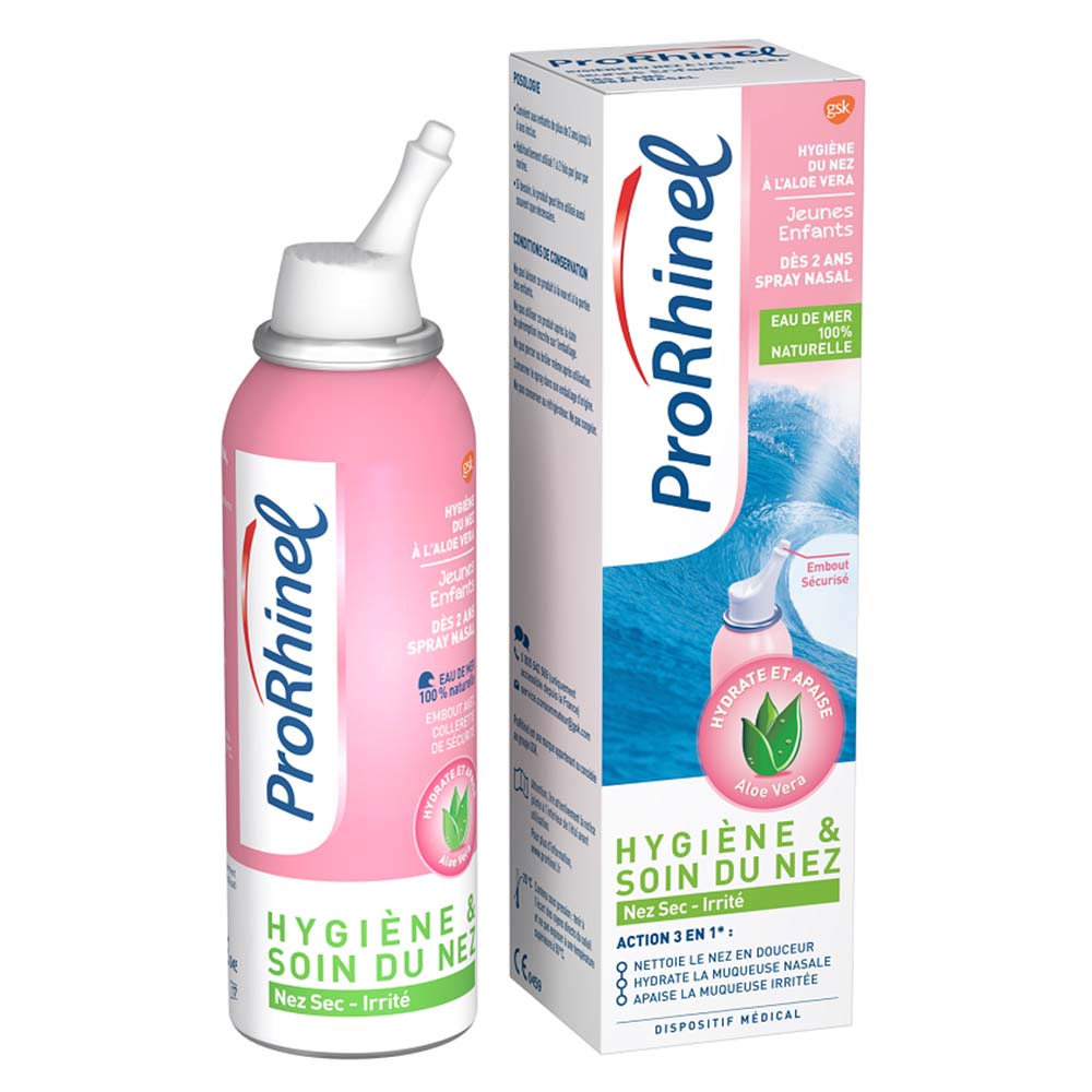 Prorhinel Spray Nasal Aloe Vera Pour Jeunes Enfants 100 ml
