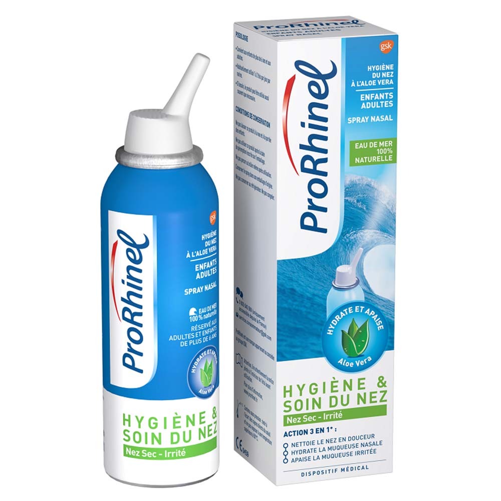 Prorhinel Spray Nasal Aloe Vera Enfants/adultes 100ml
