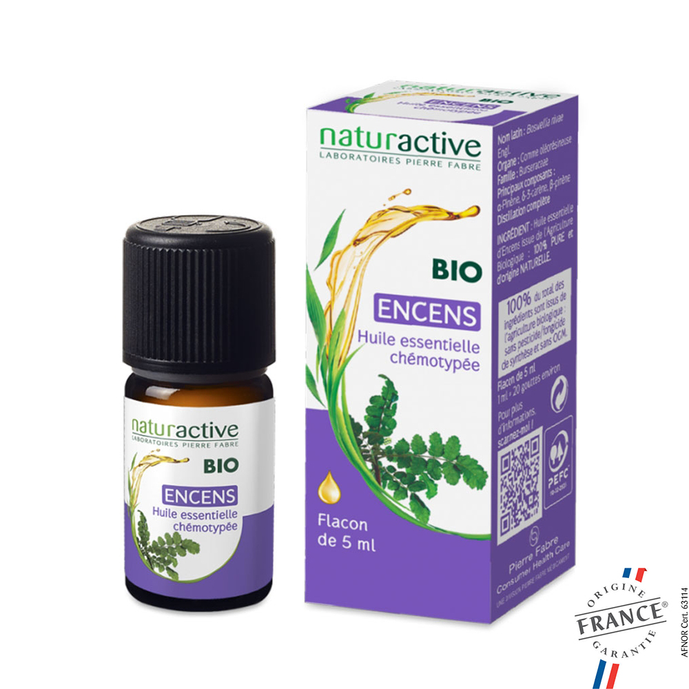 NATURACTIVE HUILE ESSENTIELLE BIO ENCENS 5ML