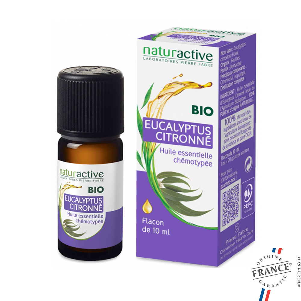 Naturactive Huile Essentielle Bio Eucalyptus Citronne 10 ml
