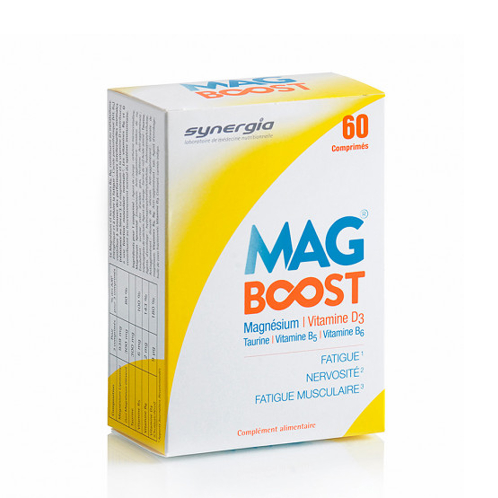 Synergia Magboost 60 Comprimes