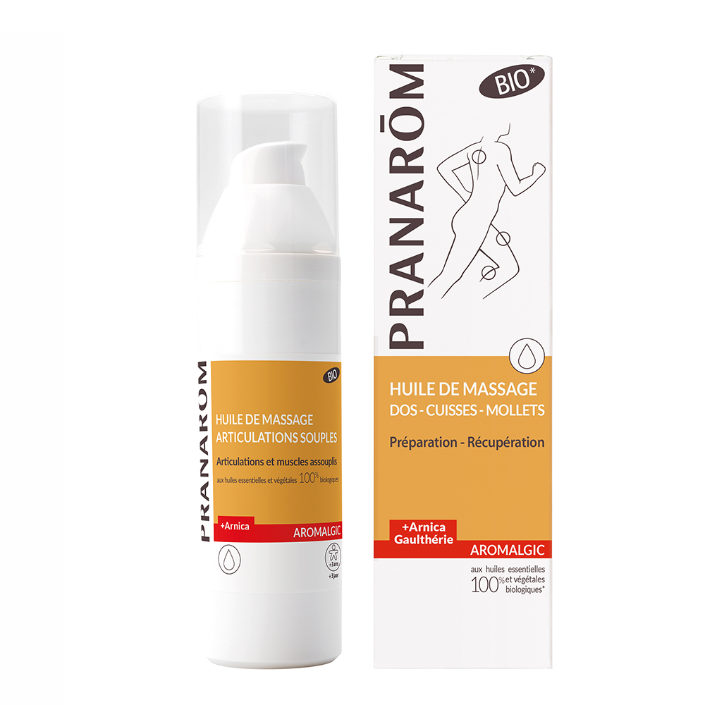 Pranarôm Aromalgic Huile De Massage Arnica Bio 100ml